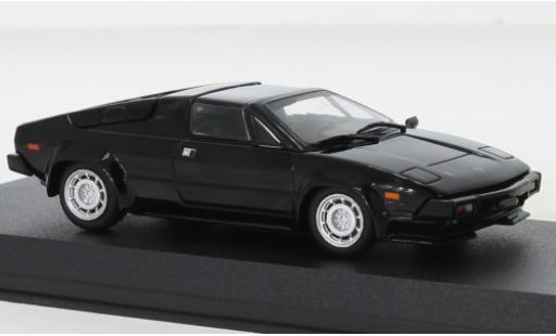 Lamborghini Jalpa 1/43 Greenlight P3500 nero Rocky IV 1984 modellino in miniatura