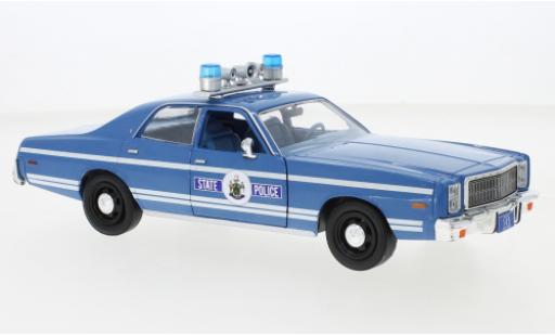 Plymouth Fury 1/24 Greenlight Maine State Police 1978 modellino in miniatura