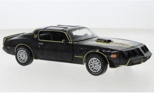 Pontiac Firebird 1/24 Greenlight Trans Am nero Rocky II 1979 modellino in miniatura
