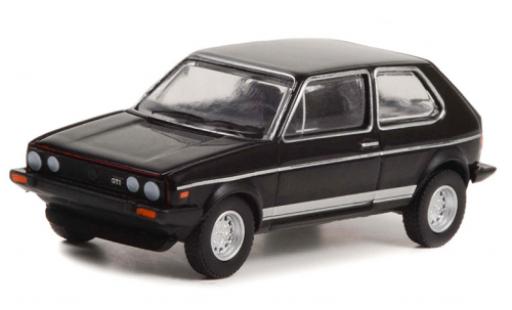 Volkswagen Golf 1/64 Greenlight I GTI nero 1983 modellino in miniatura