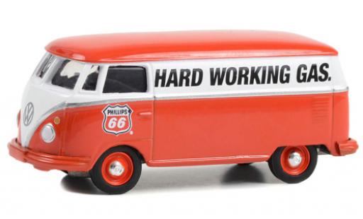Volkswagen T2 1/64 Greenlight fourgon Hard Working Gas modellino in miniatura