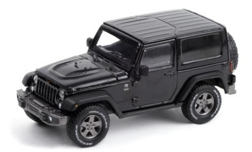 Jeep Wrangler 1/43 Greenlight 75th Anniversary Edition nero 2016 Dach abnehmbar modellino in miniatura