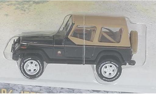 Jeep Wrangler 1/64 Greenlight Sahara nero/marroneee 1994 modellino in miniatura