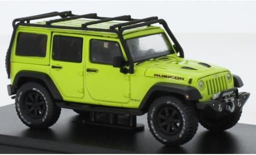 Jeep Wrangler 1/43 Greenlight Unlimited Rubicon verde 2016 modellino in miniatura