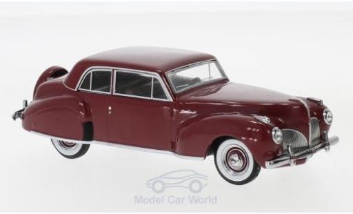Lincoln Continental 1/43 Greenlight rosso 1941 modellino in miniatura