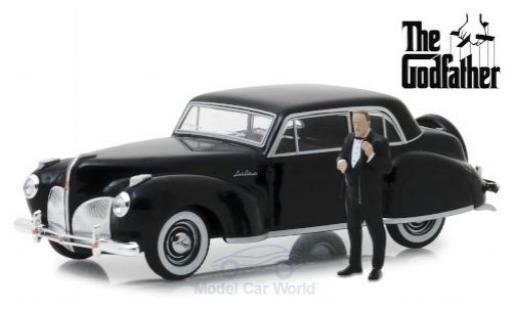 Lincoln Continental 1/43 Greenlight The Godfather 1941 mit Figur modellino in miniatura