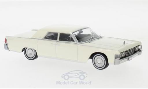 Lincoln Continental 1/43 Greenlight bianco 1965 modellino in miniatura