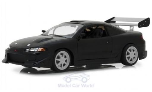 Mitsubishi Eclipse 1/18 Greenlight nero 1995 modellino in miniatura