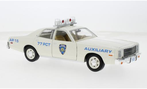Plymouth Fury 1/24 Greenlight 1977 New York City Police Department 1:24 modellino in miniatura
