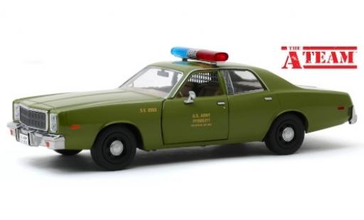 Plymouth Fury 1/24 Greenlight The A-Team 1977 modellino in miniatura