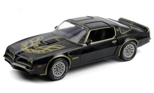 Pontiac Firebird 1/18 Greenlight Trans AM schwarz/Dekor 1977 1:18 modellino in miniatura