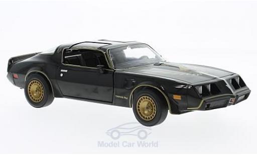 Pontiac Trans Am 1/24 Greenlight nero/gold Smokey and the Bandit II 1980 modellino in miniatura