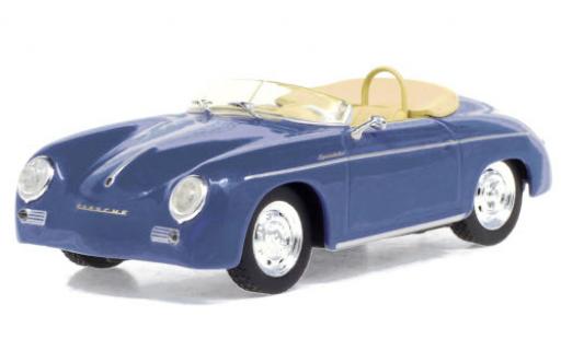 Porsche 356 1/43 Greenlight Speedster Super blu 1958 modellino in miniatura