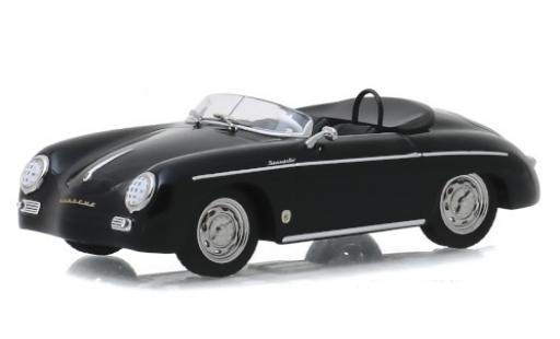 Porsche 356 1/43 Greenlight Speedster Super nero 1958 modellino in miniatura