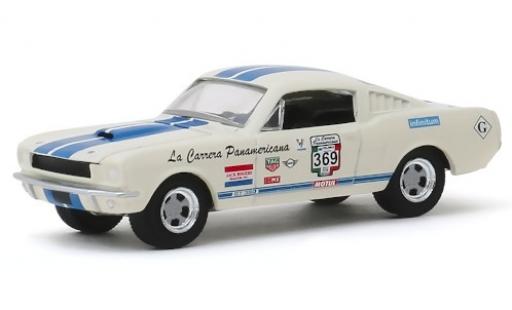 Shelby GT 1/64 Greenlight 350 No.369 Carrera Panamericana 1965 modellino in miniatura