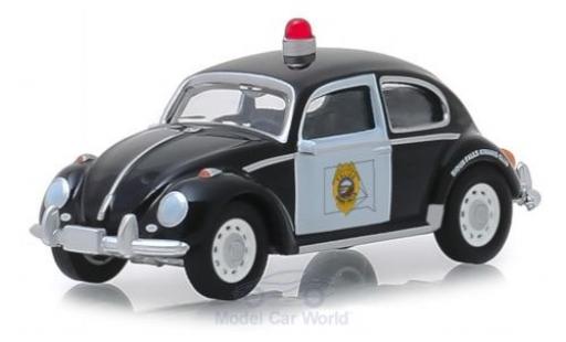 Volkswagen Beetle 1/64 Greenlight nero/bianco Sioux Falls Police modellino in miniatura
