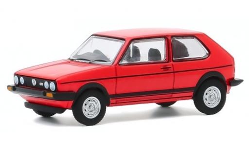 Volkswagen Golf 1/64 Greenlight I GTI rosso RHD 1982 modellino in miniatura