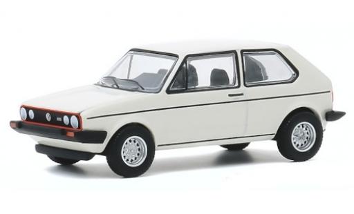 Volkswagen Golf 1/64 Greenlight I GTI bianco 1980 modellino in miniatura