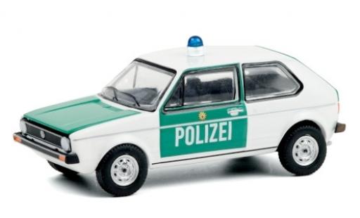 Volkswagen Golf 1/64 Greenlight I Polizei Berlin 1974 modellino in miniatura