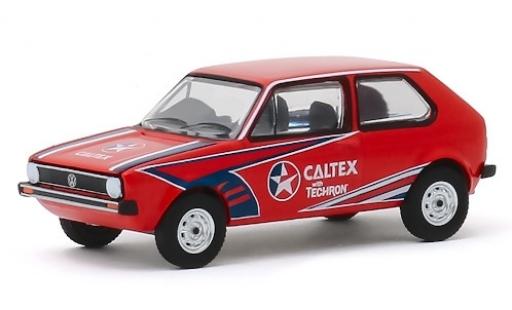 Volkswagen Golf 1/64 Greenlight Mk1 RHD Caltex 1975 modellino in miniatura