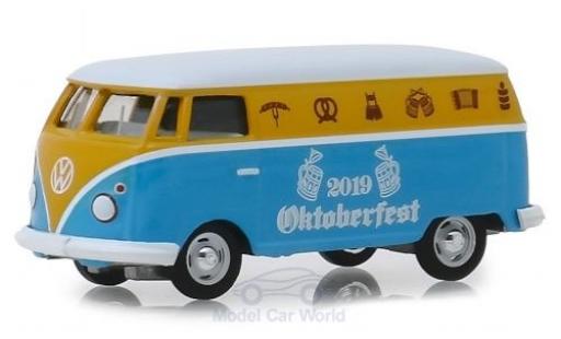 Volkswagen T1 1/64 Greenlight Panel Van Oktoberfest 2019 modellino in miniatura