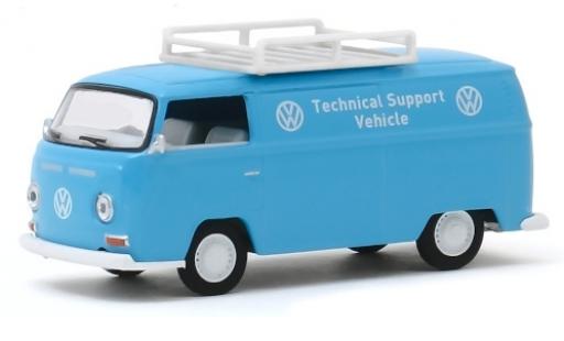 Volkswagen T2 1/64 Greenlight Kasten Technical Support Vehicle 1971 avec Rack de toit modellino in miniatura