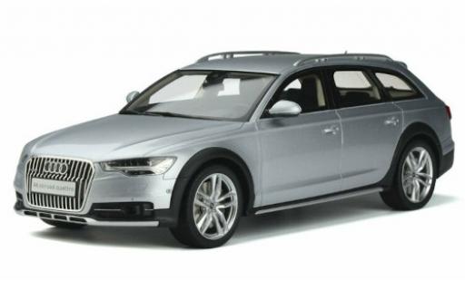 Audi A6 1/18 GT Spirit (C7) Allroad grigio modellino in miniatura