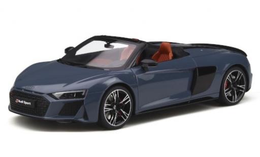 Audi R8 1/18 GT Spirit Spyder grigio 2019 modellino in miniatura