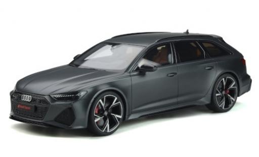 Audi RS6 1/18 GT Spirit Avant (C8) matt-grigio 2020 modellino in miniatura