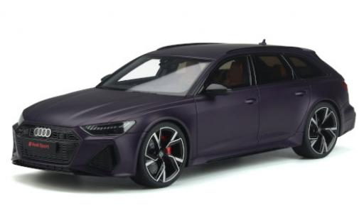 Audi RS6 1/18 GT Spirit Avant (C8) matt-lila 2020 modellino in miniatura