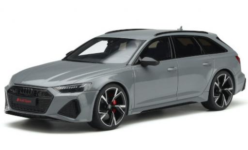 Audi RS6 1/18 GT Spirit Avant grigio 2020 modellino in miniatura