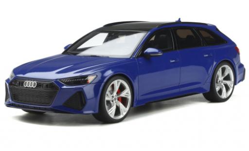 Audi RS6 1/18 GT Spirit (C8) Avant Tribute Edition blu 2020 modellino in miniatura
