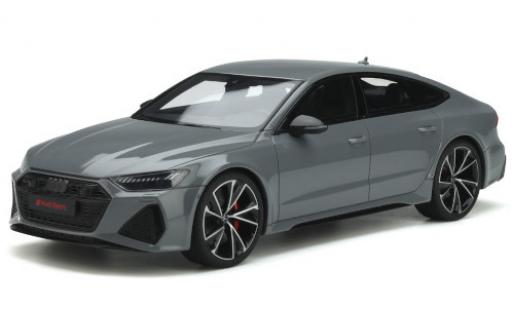 Audi RS7 1/18 GT Spirit Sportback grigio 2020 modellino in miniatura