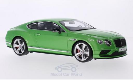 Bentley Continental T 1/18 GT Spirit GTV8S metallico verde modellino in miniatura