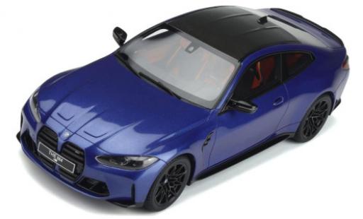 Bmw M4 1/18 GT Spirit (G82) Competition metallico blu 2021 modellino in miniatura