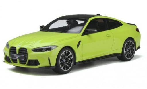 Bmw M4 1/18 GT Spirit (G82) giallo modellino in miniatura