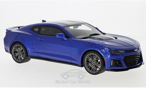 Chevrolet Camaro 1/18 GT Spirit ZL1 metallico blu/nero 2017 modellino in miniatura