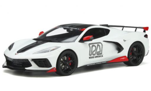 Chevrolet Corvette 1/18 GT Spirit C8 Pace Car IMSA Road America 2020 modellino in miniatura