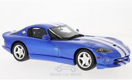 Dodge Viper GTS 1/18 GT Spirit GTS blu/bianco 1996 modellino in miniatura
