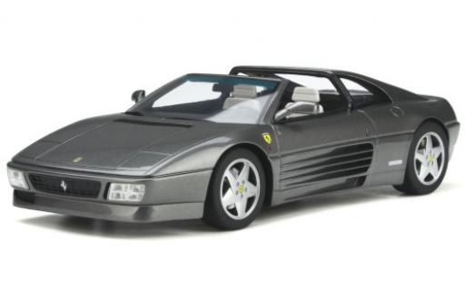 Ferrari 348 1/18 GT Spirit GTS metallico grigio 1993 modellino in miniatura