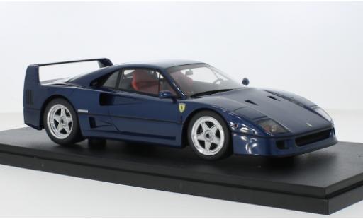 Ferrari F40 1/18 GT Spirit metallise blau 1:18 modellino in miniatura