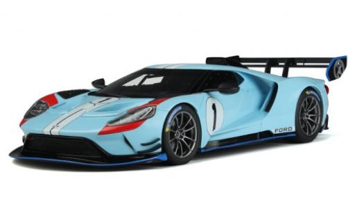 Ford GT 1/18 GT Spirit MK II blu modellino in miniatura