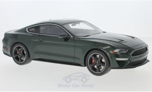 Ford Mustang 1/18 GT Spirit GT Bullitt metallico verde 2019 modellino in miniatura