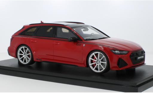 Audi RS6 1/18 GT Spirit (C8) Avant MTM rosso foncé 2021 modellino in miniatura