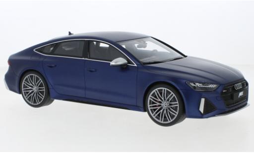 Audi RS7 1/18 GT Spirit Abt Sportline metallise blu modellino in miniatura