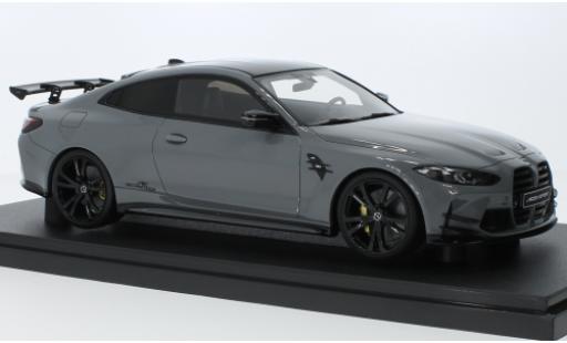 Bmw M4 1/18 GT Spirit (G82) AC Schnitzer grigio clair 2022 modellino in miniatura