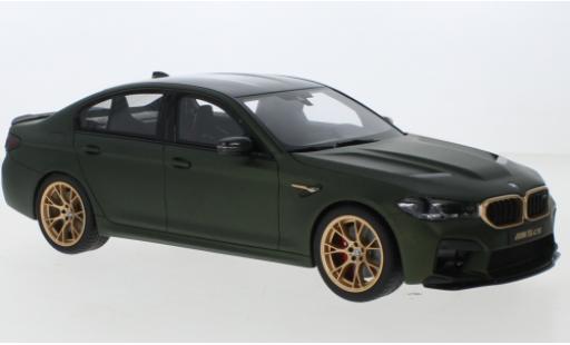 Bmw M5 1/18 GT Spirit CS (F90) mattverde 2021 modellino in miniatura