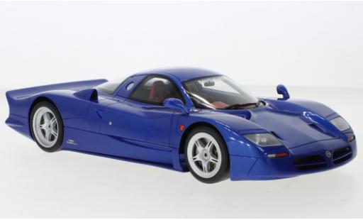 Nissan R390 1/18 GT Spirit GT1 Road Car metallise blu RHD 1997 modellino in miniatura