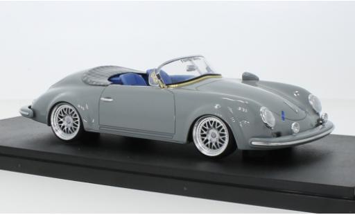 Porsche 356 1/18 GT Spirit S-Klub Outlawd Speedster grigio 2021 modellino in miniatura