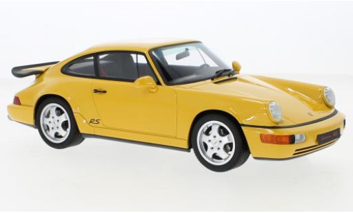 Porsche 993 1/18 GT Spirit 911 (964) RS America giallo 1 modellino in miniatura